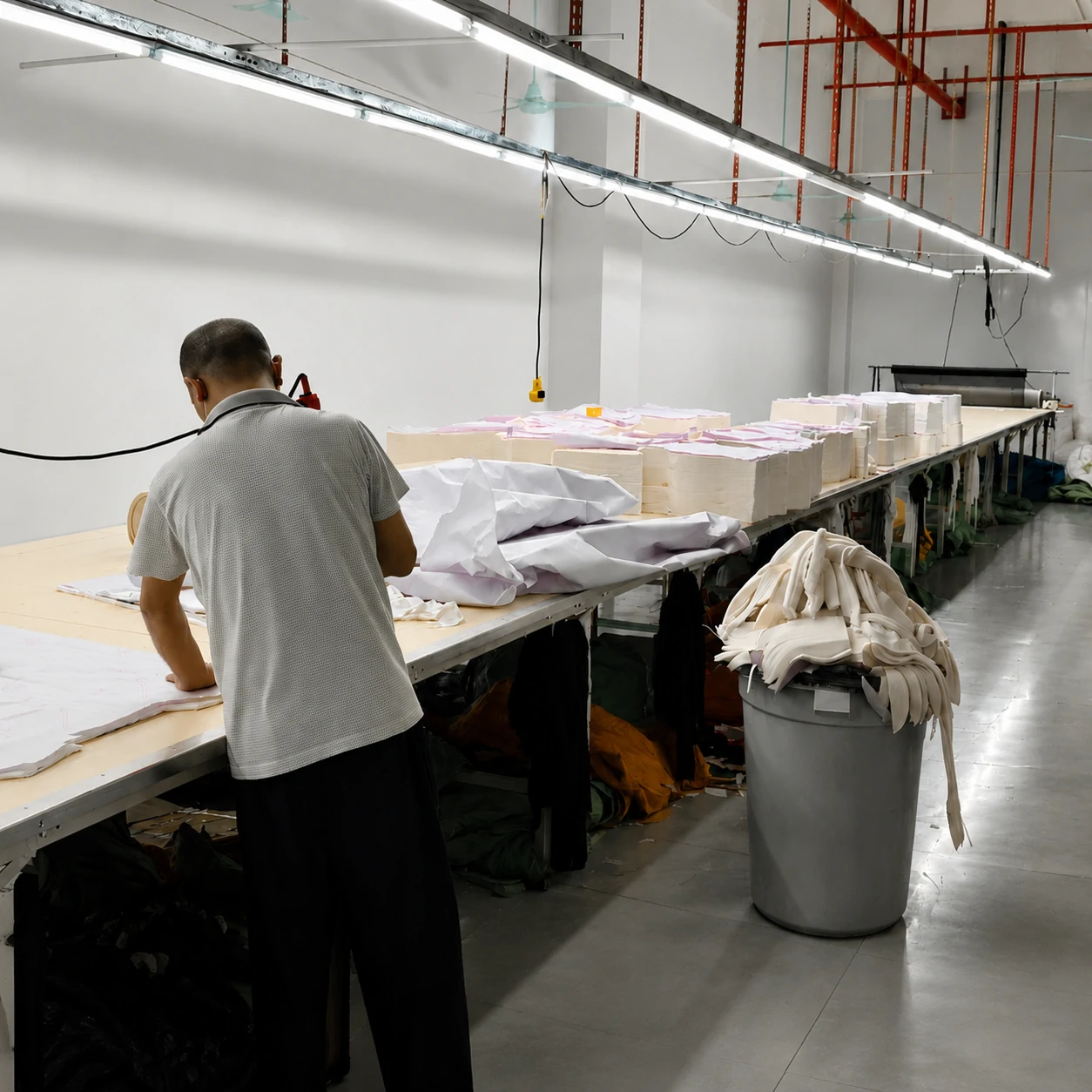 fabric cutting