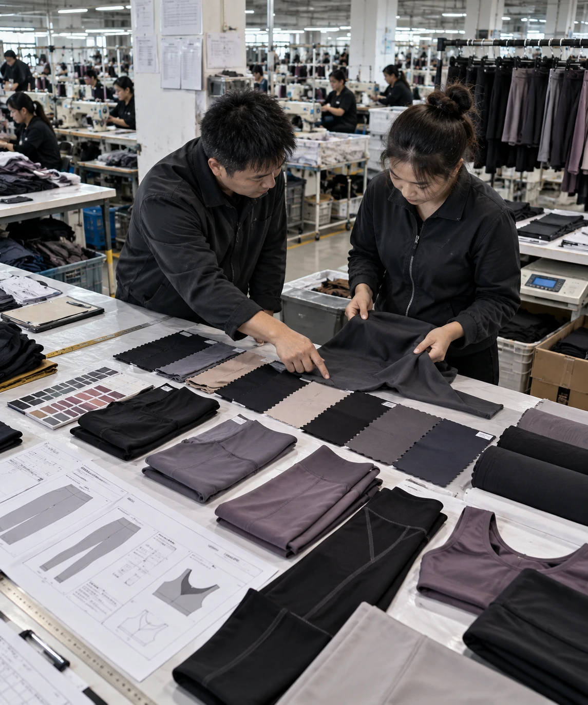 Bless Gymwear activewear product development and manufacturing factory