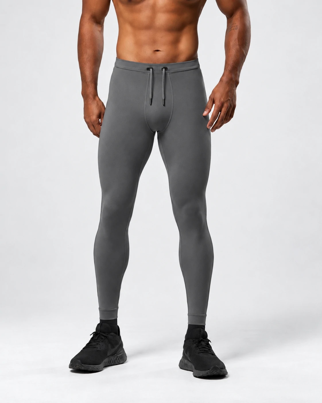 Custom men's full length compression training leggings